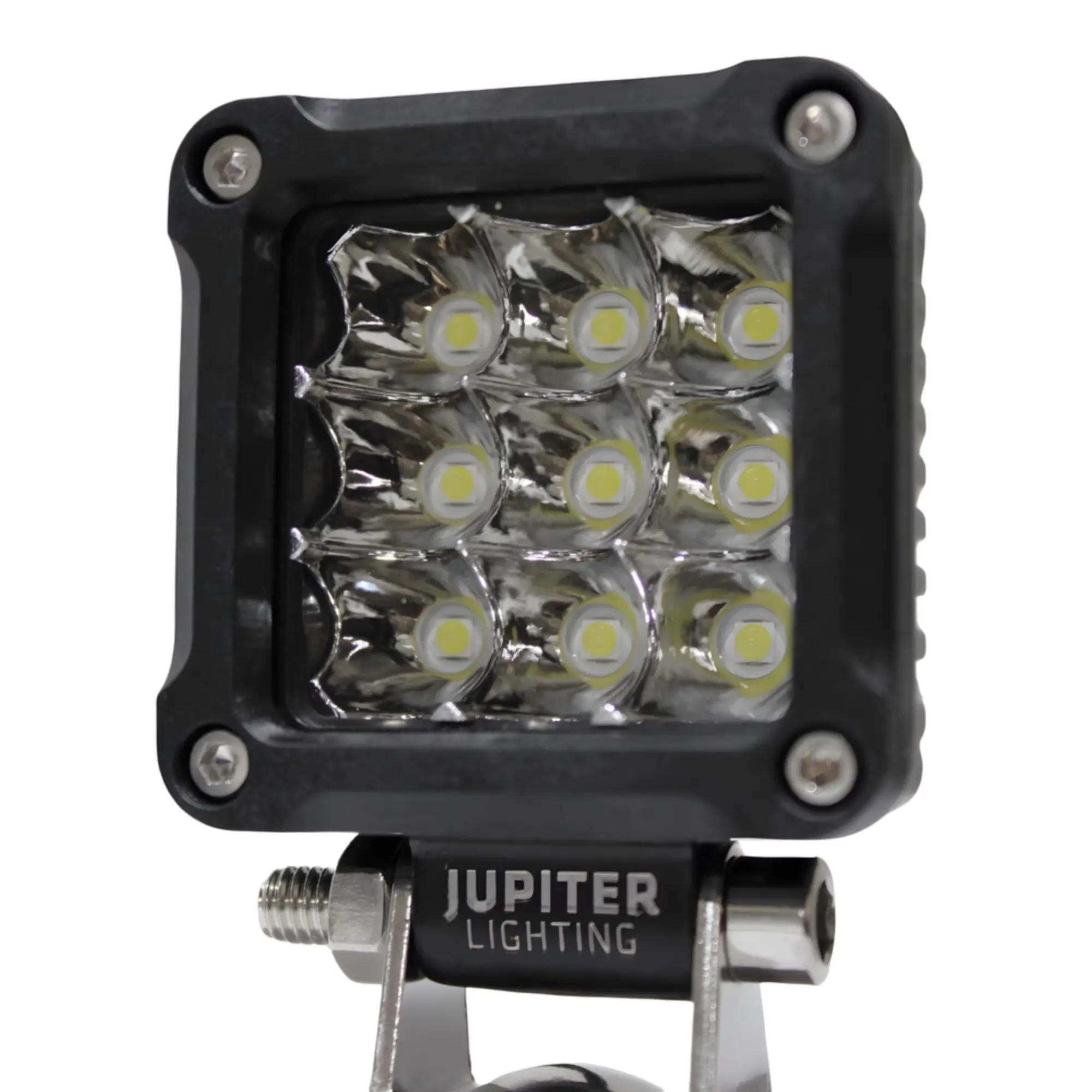 LED 2” Square Work Lamp, Spot, 12W, 12-24VDC, IP67, POD