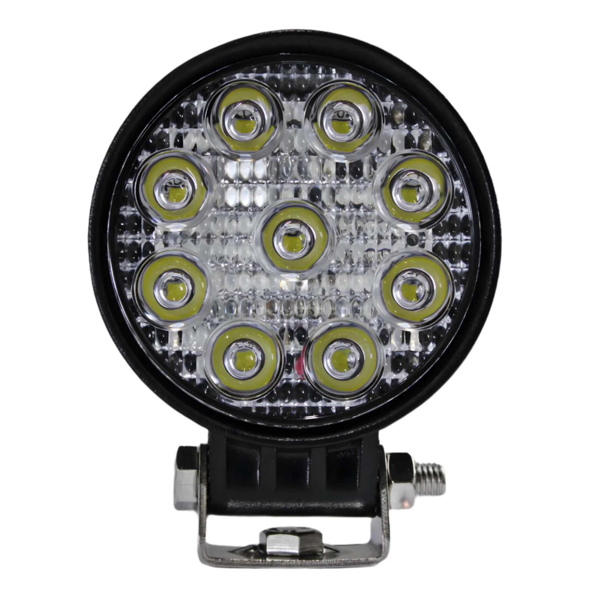 LED 3.5” Round Work Lamp, Spot, 27W, 10-30VDC, Aluminum Housing, 2322lm